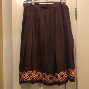 Tommy Bahama light weight cotton skirt 12